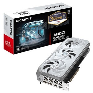 (GIGABYTE) 라데온 RX 9070 XT GAMING OC ICE D6 16GB 피씨디렉트