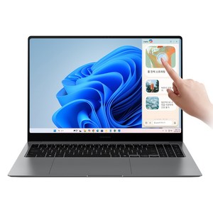 삼성전자 갤럭시북5 프로 NT960XHZ-A51A 인텔 울트라5 16인치 고해상도 AI 노트북 사무용 대학생 터치스크린 노트북, 그레이, NT960XHZ-A51A, 코어Ultra5, 2TB, 16GB, Linux