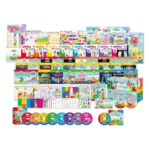 [러닝리소스] (가베가족) KS7951 넘버블록스 DVD 세트