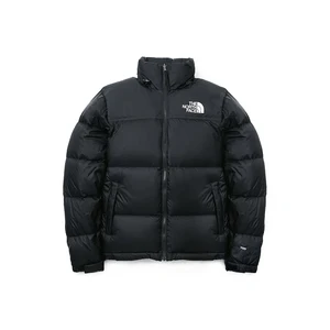 FW25 화이트라벨 공용 블랙 노벨티 눕시 RDS 다운 자켓 NJ1DM62G 방수 방풍 겨울 패딩