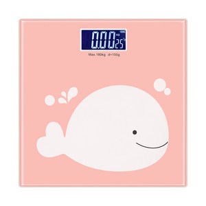 노바리빙 LCD 캐릭터 체중계