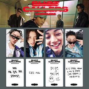 롱샷Long Shot 데뷔 앨범 SHOT CALLERS 카드 앨범 특전 카드 굿즈 JL-1688-101486-4707510