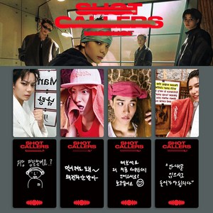 롱샷Long Shot 데뷔 앨범 SHOT CALLERS 카드 앨범 특전 카드 굿즈 JL-1688-101486-4707510