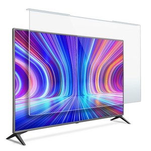 고부기 TV 거치형 블루라이트 차단 필름 시력 보호 필터 파손 방지 화면 보호기(43인치~86인치), 1개, 43인치(970x565mm)
