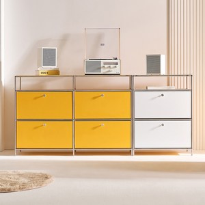 완제품 세레나 아델 1200 모듈 수납장 높은 거실 선반장 4colors