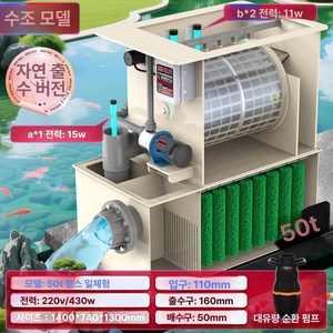양식장 회전 드럼, 1개, 기본 색상