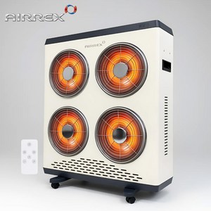 에어렉스 전기히터 전기난로 하이라이트 4구 업소용 난방기 스토브 사무실 식당 교회 사찰 PC방