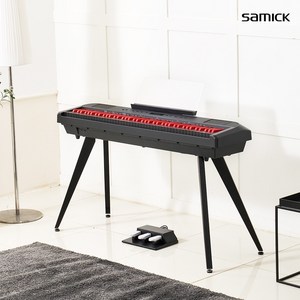 삼익 전자 디지털피아노 SP-X88 스타일리쉬 해머건반, 레드, 1개