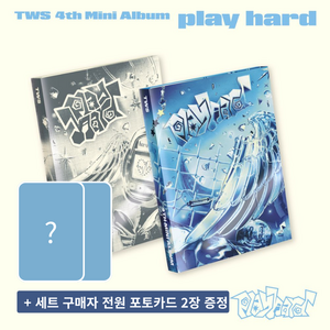 (앨범 2장+특전 2장) 투어스 TWS 미니 4집 [play hard] 세트