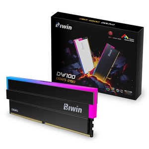 [공식수입사] Biwin DDR5-6000 CL30 DW100 RGB 블랙 패키지 (32GB(16Gx2)) 코잇