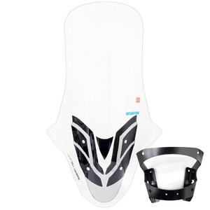 NMAX 125 롱스크린 브라켓 세트 윈드쉴드 대왕 바람막이 방풍 엔맥스 20년식까지, 1개