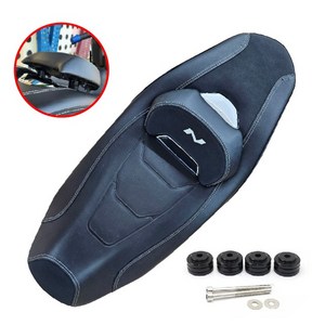 NMAX 25 26 컴포트시트 쿠션 등받이 안장 튜닝 업킷포함, 1세트