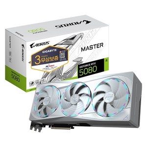 [GIGABYTE] AORUS 지포스 RTX 5080 MASTER ICE D7 16GB 피씨디렉트