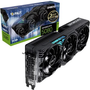 PALIT 지포스 RTX 5080 GAMINGPRO D7 16GB 이엠텍 그래픽카드, RTX 5080 GAMINGPRO D7 16GB 이엠텍