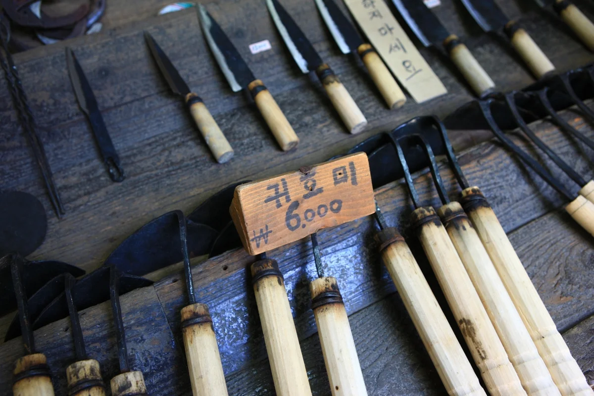 조선 시대 거리 - 한국민속촌 여행