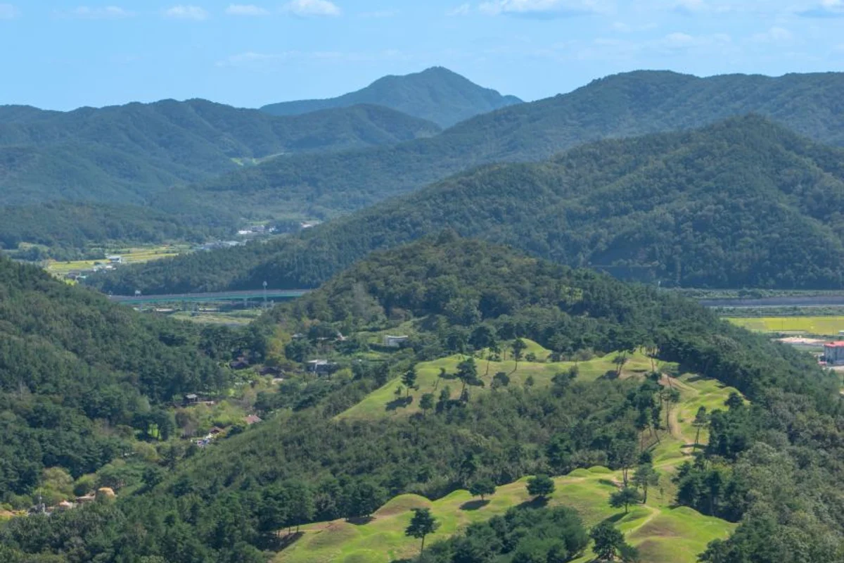 지산동고분군 - 고령군 여행